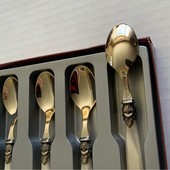 Eme Italy Napoleon Teaspoon / Coffee spoon - Picture 4 of 12